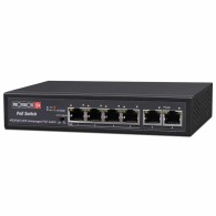 Switch Fast Ethernet Poes-0460C+2I, 4 Puertos Poe 10/100Mbps + 2 Puertos Uplink, 1,2 Gbit/S, 1000 Entradas - No Ad PROVISION-ISR PROVISION-ISR