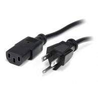 Cable de Poder C13 Coupler - NEMA 5-15P, 6.1 Metros, Negro StarTech.com