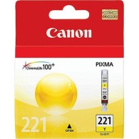 Cartucho de Tinta Canon Amarillo Cli-221, Inyección de tinta