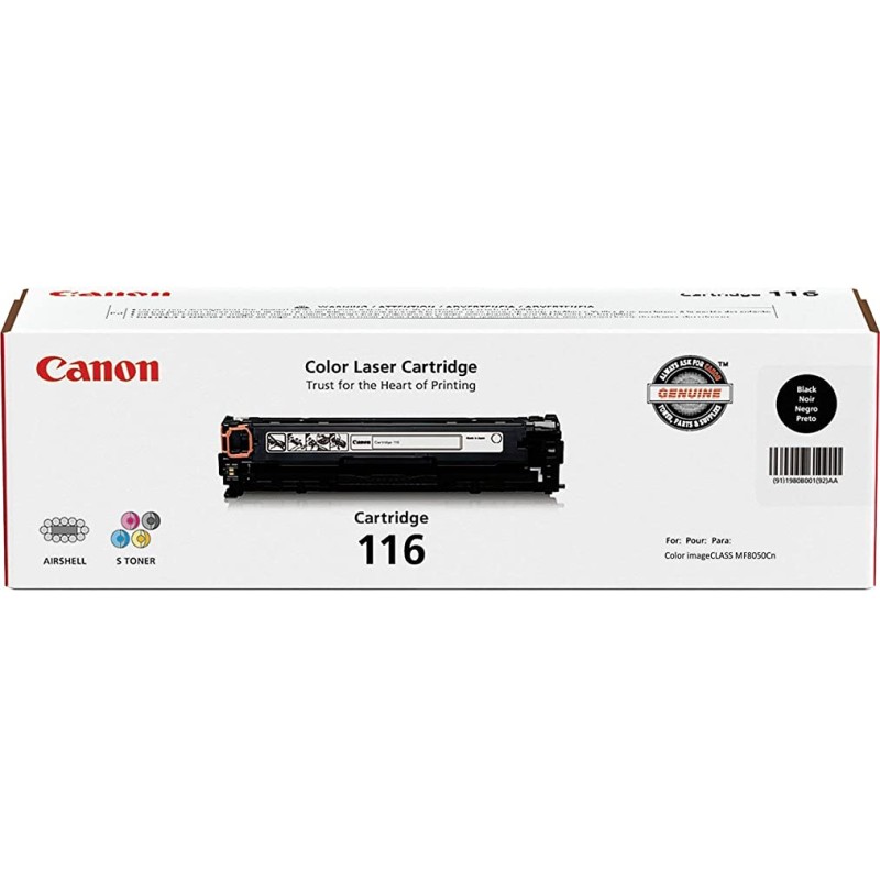 Tóner Marca Canon Modelo 116 - Color Negro