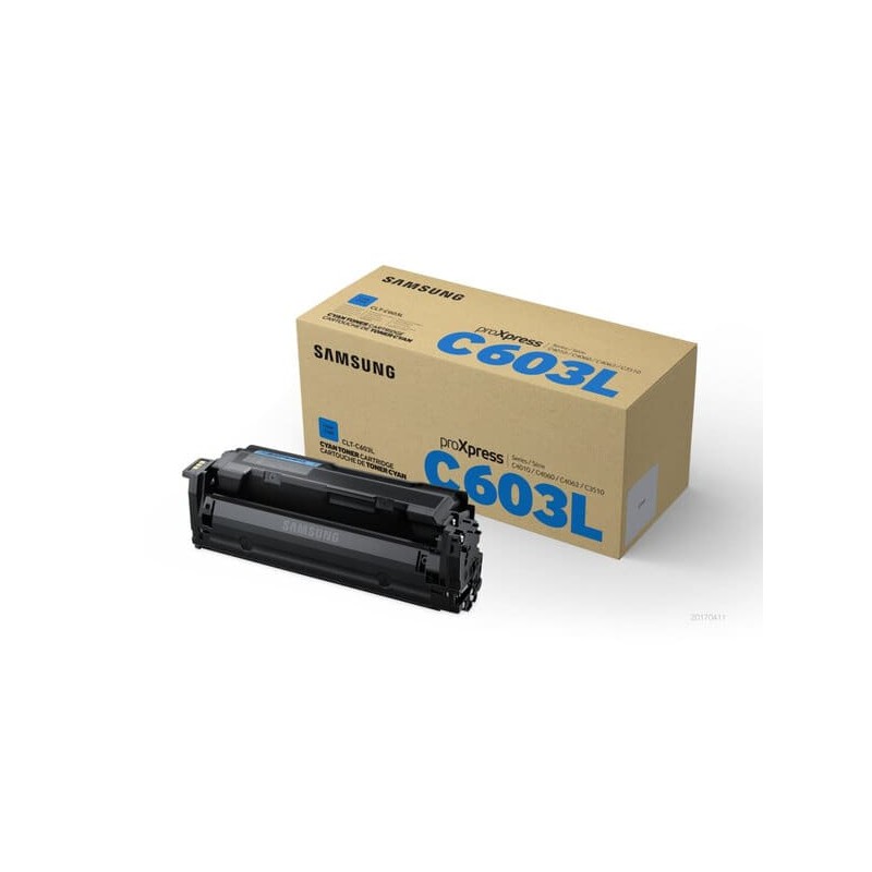 Toner S-Print A4 CLT-C603L, Color Cian, Alto Rendimiento