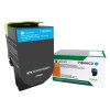 Toner Lexmark Cian, Extra Alto Rendimiento, CS417/CX417