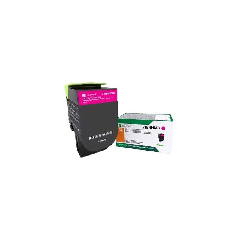 Toner Lexmark Magenta, Extra Alto Rendimiento, CS417/CX417