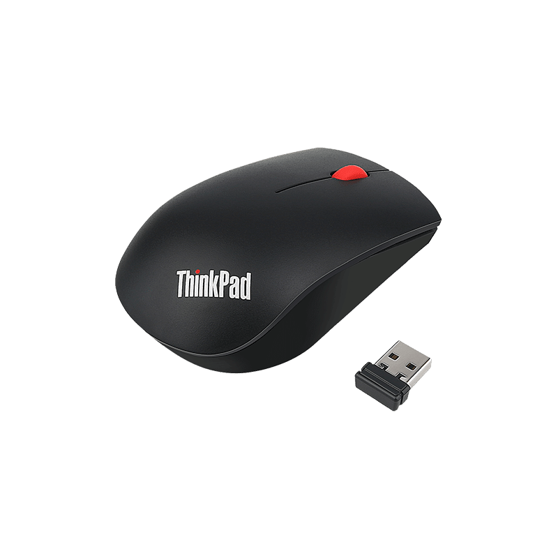 Mouse Lenovo Óptico, Inalámbrico, USB, 1200DPI, Gris, 4X30M56887