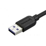 Cable Delgado de Micro USB 3.0, Ángulo Derecho, 50cm, Negro StarTech.com