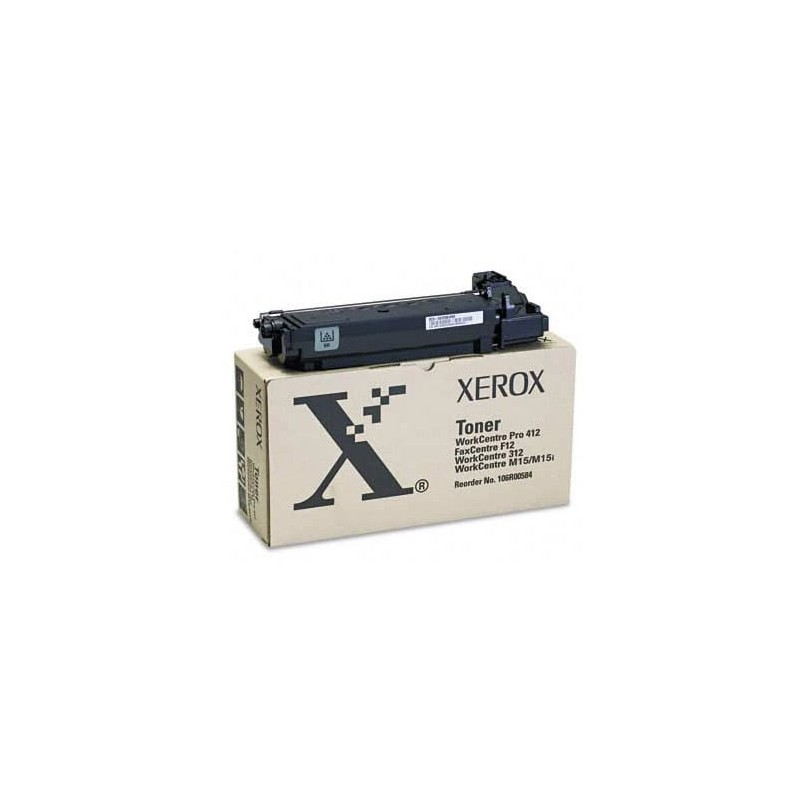 Tóner Xerox 106R00584 Color Negro Capacidad de 6000 páginas