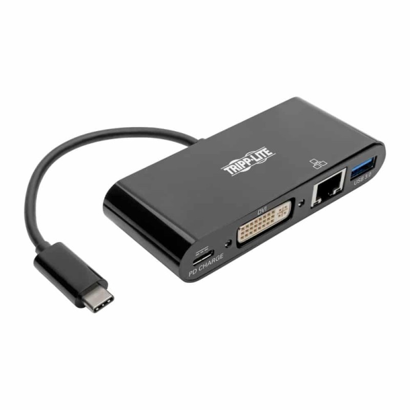 Tripp Lite Docking Station USB-C, 1x DVI-I,USB 3.0 A, U444-06N-DGUB-C