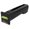 Tóner Lexmark 72K4XM0, Magenta, 22,000 Páginas