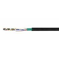 Cable Fibra Óptica 12012NG02 Superior Essex OM3 de 12 Hilos Multimodo, 50/125, Negro