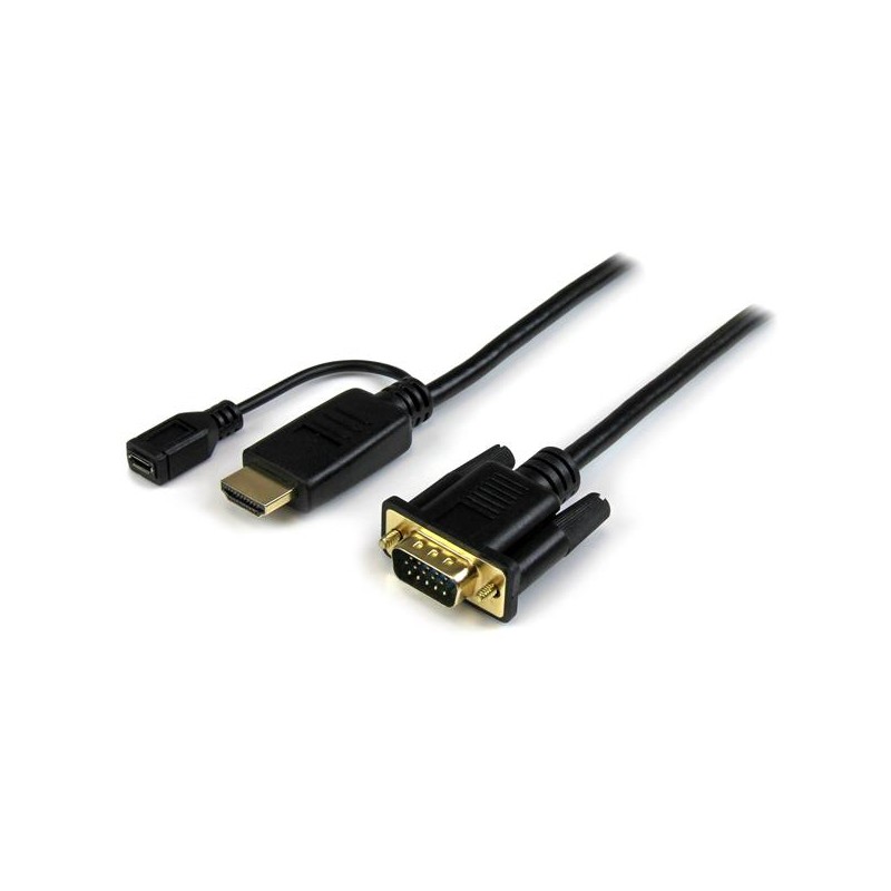 Cable Convertidor Activo Hdmi Y Micro-Usb Vga StarTech STARTECH