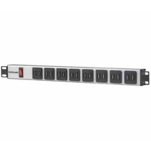 Barra Multicontacto Intellinet, 16 Contactos, USB A, 110V, 15A