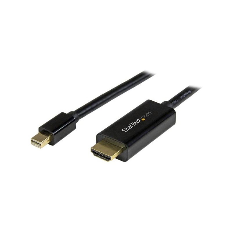 Cable Mini DisplayPort Macho - HDMI Macho Ultra HD 4K, 2 Metros, Negro StarTech.com