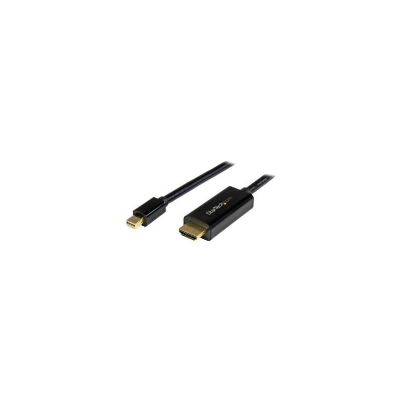 Cable Convertidor Mini DisplayPort - HDMI Ultra HD 4K, 1 Metro, Negro StarTech.com