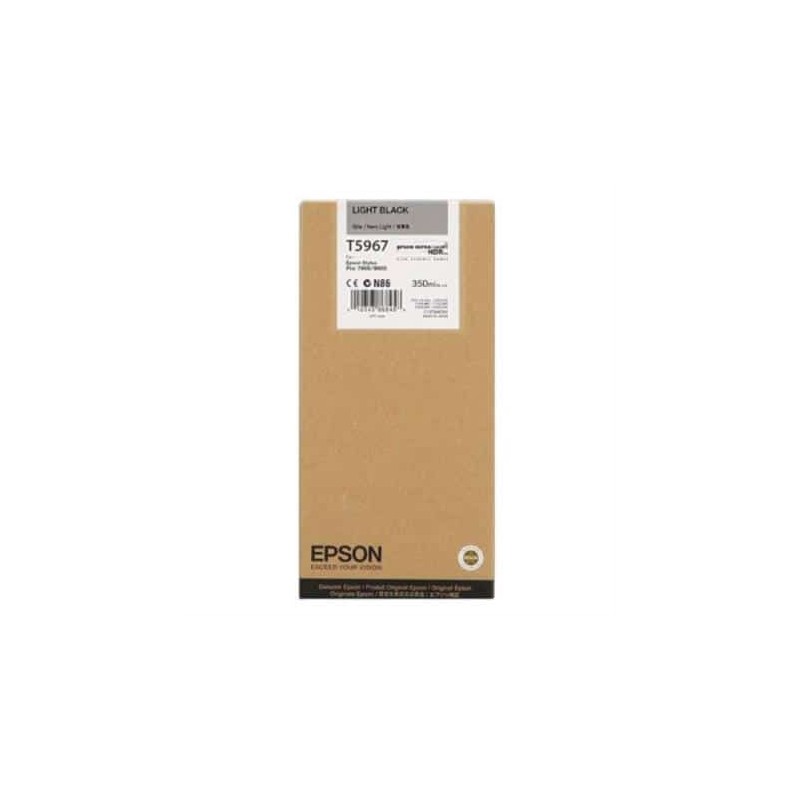 Tinta Epson T596700 Color Negro Claro Capacidad de 350ml