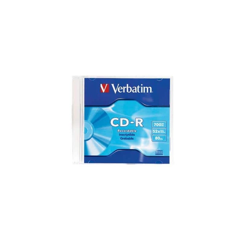 Cd-R 52X Individual Verbatim VERBATIM
