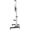 Manhattan Soporte Movil para Pantalla 60" - 100", hasta 100Kg, Plata