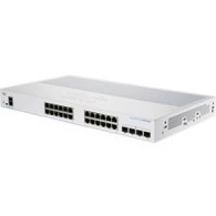 Switch Cisco Gigabit Ethernet Business 250, 24 Puertos 10/100/1000Mbps + 4 Puertos 10G Sfp+, 8000 Entradas - Administrable CISCO