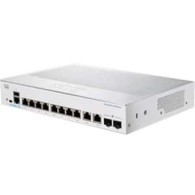 Switch Cisco Gigabit Ethernet 350 Series, 8 Puertos 10/100/1000Mbps + 2 Puertos Combo Sfp, 20 Gbit/S, 16.000 Entradas - Administ CISCO