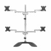 Soporte de Escritorio ARMQUADSS StarTech.com para 4 Monitores max. 32", hasta 8Kg, Plata