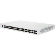 Switch Cisco Gigabit Ethernet Business 350, 48 Puertos 10/100/1000Mbps + 4 Puertos Sfp+, 1000 Mbit/S, 16.000 Entradas - Administ CISCO