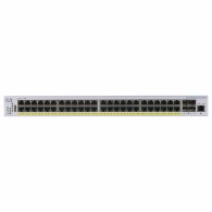 Switch Cisco Gigabit Ethernet Cbs350-48Fp-4G-Na, 48 Puertos 10/100/1000Mbps + 4 Puertos Sfp, 16000 Entradas - Administrable CISCO