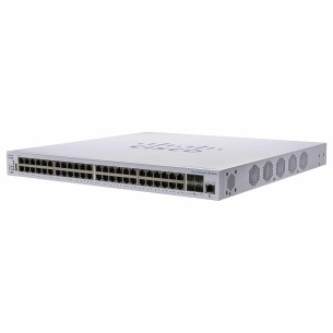 Switch Cisco Gigabit Ethernet Cbs350-48Fp-4G-Na, 48 Puertos 10/100/1000Mbps + 4 Puertos Sfp, 16000 Entradas - Administrable
