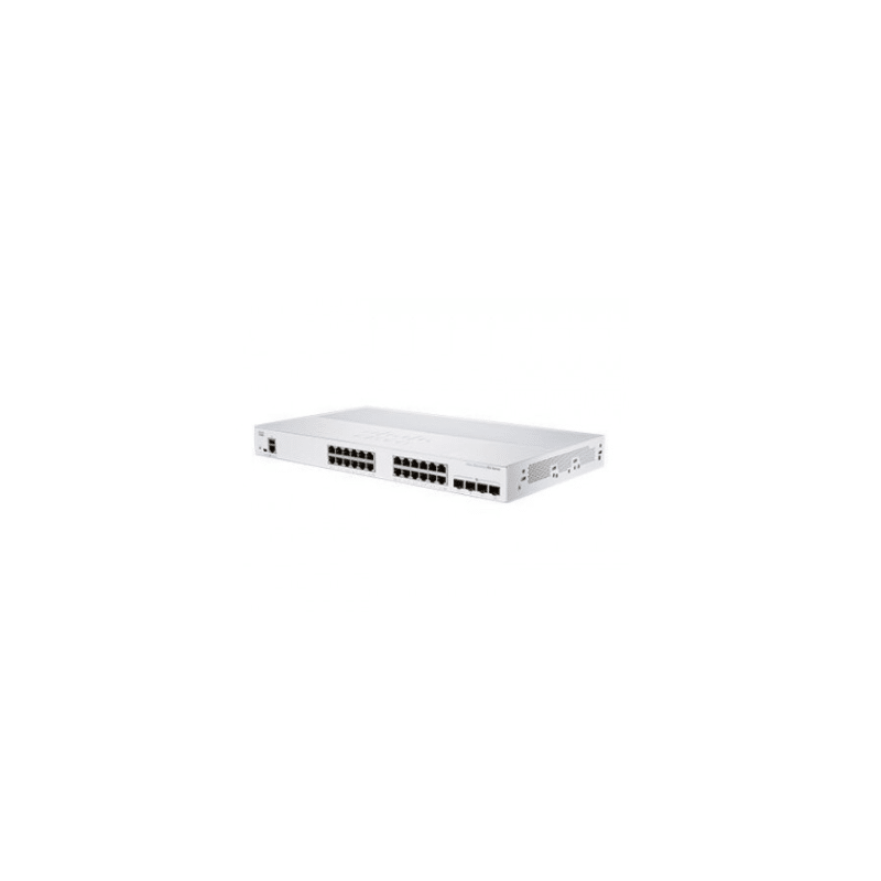 Switch Cisco Gigabit Ethernet Cbs350, 24 Puertos 10/100/1000Mbps + 4 Puertos Sfp+, 1000 Mbit/S, 16.000 Entradas - Administrable CISCO