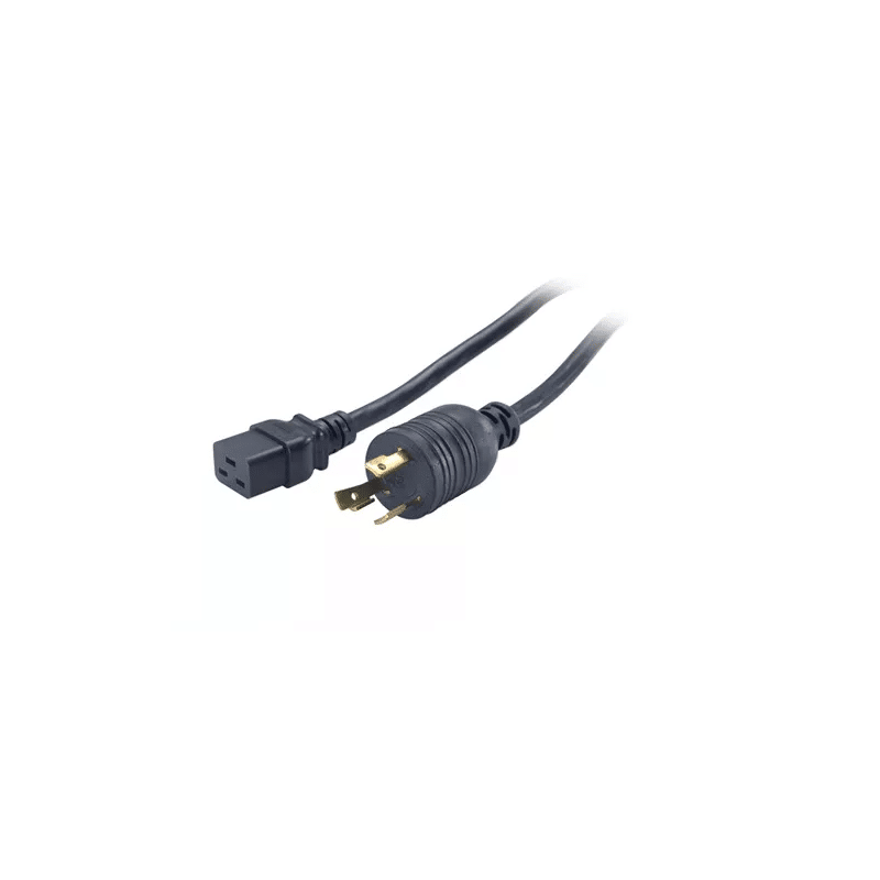 Cable De Corriente Alimentacion Nema L6-30P Macho A C19 Hembra 2.4M Negro APC APC
