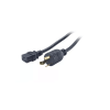 Cable De Corriente Alimentacion Nema L6-30P Macho A C19 Hembra 2.4M Negro APC APC