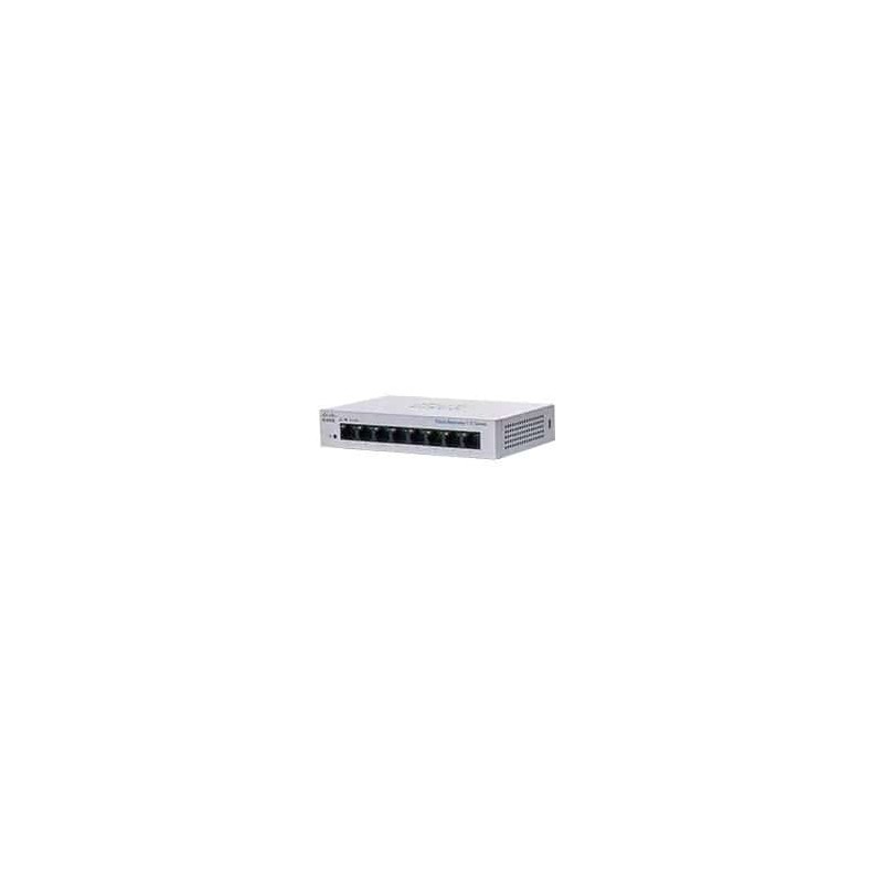 Switch Cisco Gigabit Ethernet Business 110, 8 Puertos 10/100/1000Mbps, 16 Gbit/S, 8000 Entradas - No Administrable CISCO