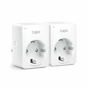 Smart Plug Tapo P100 Tp-Link, Wifi, 1 Conector, 2990W, 10A, Blanco, 2 Piezas TP-LINK
