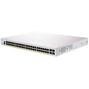 Switch Cisco Gigabit Ethernet Business 250, 48 Puertos 10/100/1000Mbps + 4 Puertos 10G, 8000 Entradas - Administrable