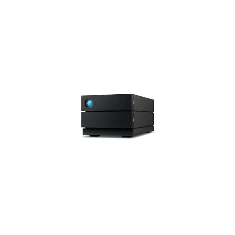 Disco Duro Externo LaCie 2big RAID, 16TB, USB 3.1, Windows/Mac, Negro