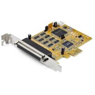 StarTech.com Tarjeta PCI Express, PEX8S1050, Alámbrico, 8x RS-232, 921.6Kbit/s