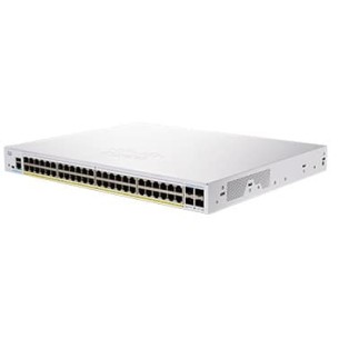Switch Cisco Gigabit Ethernet Business 350, 48 Puertos Poe+ 10/100/1000Mbit/S + 4 Puertos Sfp, 16.000 Entradas - Administrable