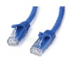 CABLE DE RED 2.1M CAT6 UTP RJ45 GIGABIT ETL SNAGLESS AZUL .