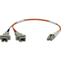 Cable Fibra Óptica Multimodo Lc Macho - Sc Hembra, 30Cm, Naranja TRIPP-LITE TRIPP-LITE