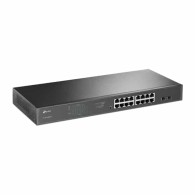 Switch Gigabit Ethernet Jetstream, 16 Puertos Poe+ 10/100/1000Mbps, 36Gbit/S, 8000 Entradas - Administrable TP-LINK TP-LINK