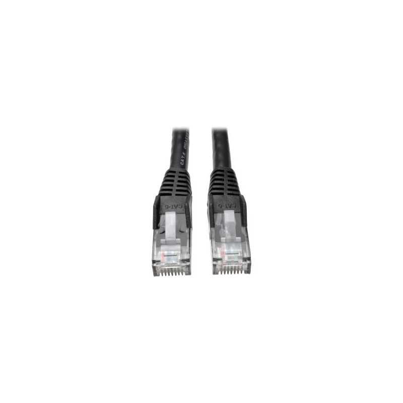 Tripp Lite Cable Patch Cat6 Moldeado sin Enganches, RJ-45 Macho - RJ-45 Macho, 30cm, Negro