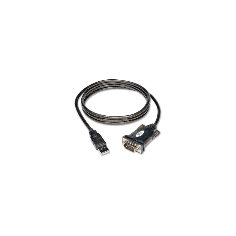 CABLE USB 2.0 A SERIAL ADAPTADOR USB-A A DB9 M/M, 1.52M