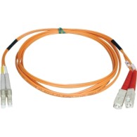 Cable Fibra Óptica Duplex Lc Macho - Sc Macho, 62.5/125, 10 Metros, Naranja TRIPP-LITE TRIPP-LITE