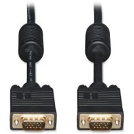 CABLE VGA COAXIAL PARA MONITOR ALTA RESOLUCION HD15 M/M, 1.83M .