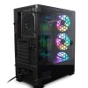 Gabinete Hollow 2500 Yeyian con Ventana, Midi Tower, ATX/EATX/ITX/Micro ATX, USB 3.2, sin Fuente, Negro