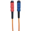 Tripp LIte Cable Fibra Óptica Duplex LC Macho - SC Macho, 62.5/125, 2 Metros, Naranja