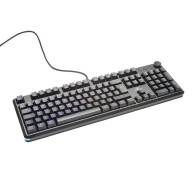 Teclado Gamer YTM-28207R Yeyian Asward Series 3000 RGB, Teclado Mecánico, Switch Red, Alámbrico, Negro (Español)