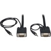 CABLE VGA COAXIAL C/ RGB COAX Y AUDIO MONITOR HD15 3.5MM 1.83M.