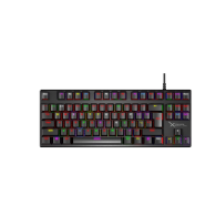 Teclado Gamer XZEAL XZ1020, Teclado Mecánico, Switch Red, Alámbrico, Negro (Español)