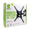 Brazo Articulado 651589 BRobotix para Pantalla 26" - 55", hasta 35Kg, Negro