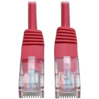 Tripp Lite Cable Patch Moldeado Cat5e UTP RJ-45 Macho - RJ-45 Macho, 7.62 Metros, Rojo