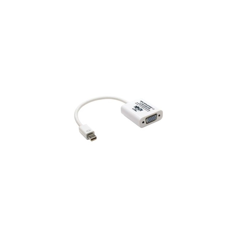 Cable Adaptador Mini Displayport Macho - Hd15 Hembra, 1080P, 15Cm, Blanco TRIPP-LITE